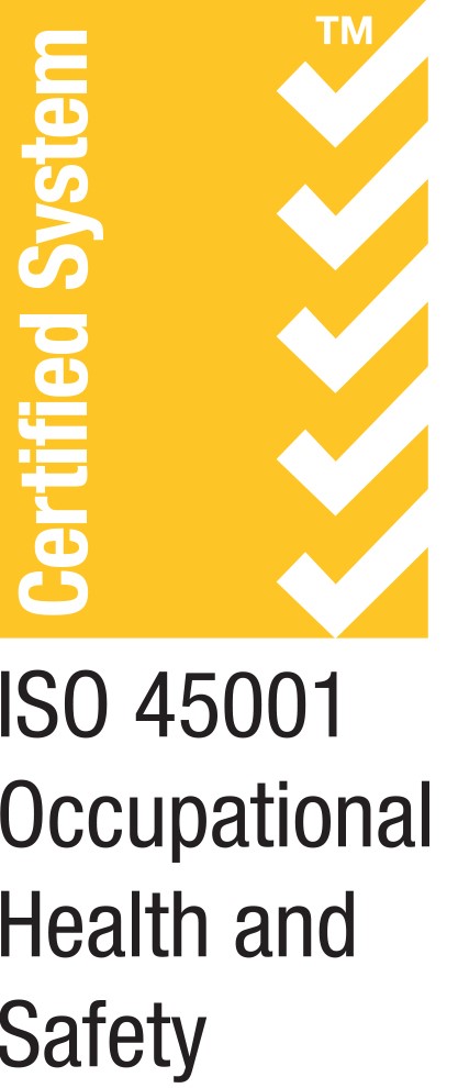ISO 45001 certified system mark